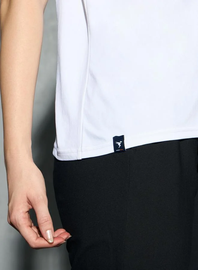 Technosport Technosport Solid Boxy Fit Short Sleeve T-Shirt