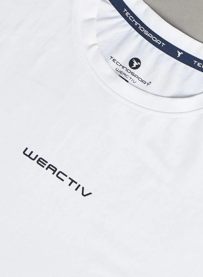 Technosport Technosport Solid Boxy Fit Short Sleeve T-Shirt
