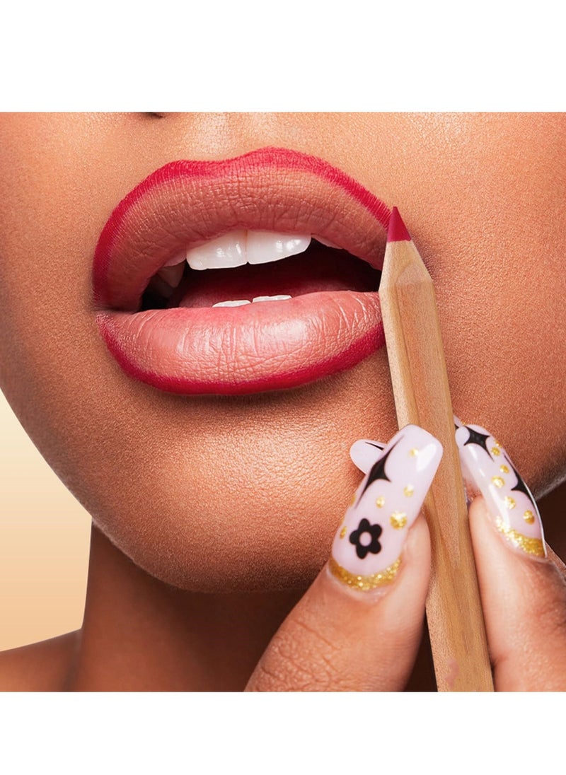 12 Colors Matte Lip Liner Pencil Set - Image 5