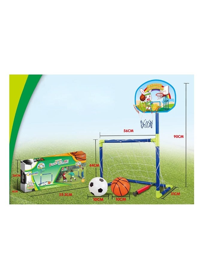 Generic Toy Football Net Portable Rebound  - Image 1