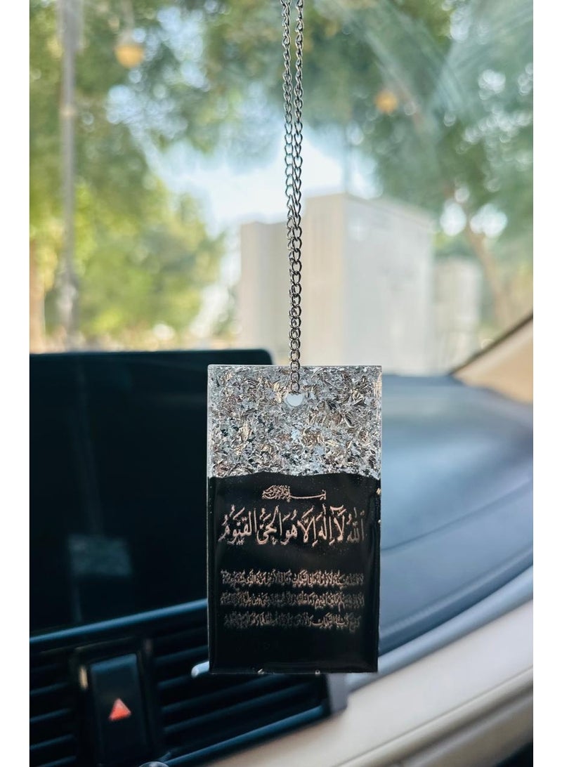 Elegant car hanging ornament crafted from premium resin – a stylish decorative accessory for the car rearview mirror. - Image 2