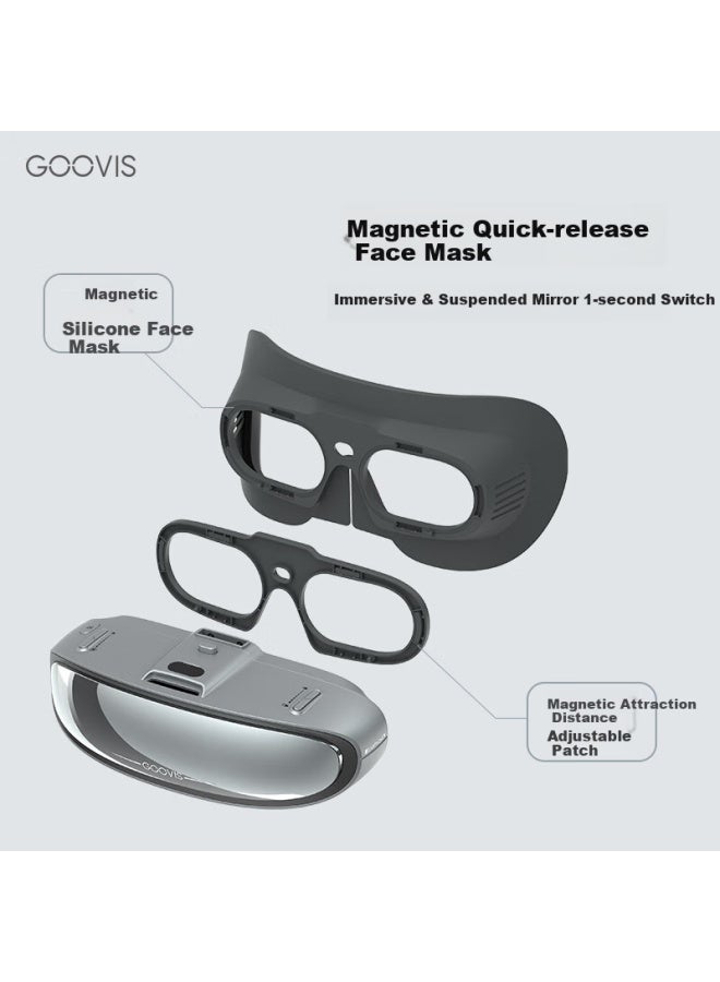 Goovis G3x Smart Gl, Ultra-clear 3d Head-mounted Display, 15% Government Subsidy, Non-vr/ar Gl, Oled Head-mounted Display, Immersive/open Dual-use For Watching Movies And Office Work - Image 2