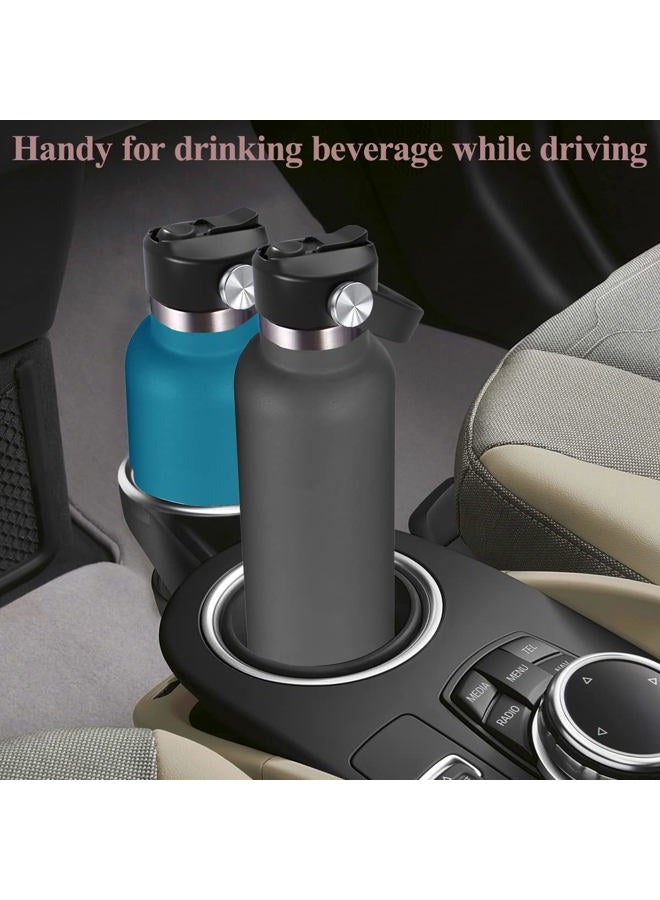 POYAKU Straw Lid Compatible with Hydro Flask Standard Mouth Water Bottle,Dust Cover Lid Fits Standard Mouth,Sports Water Bottle Accessories Replacement Straw Lid (Patented) - Image 4