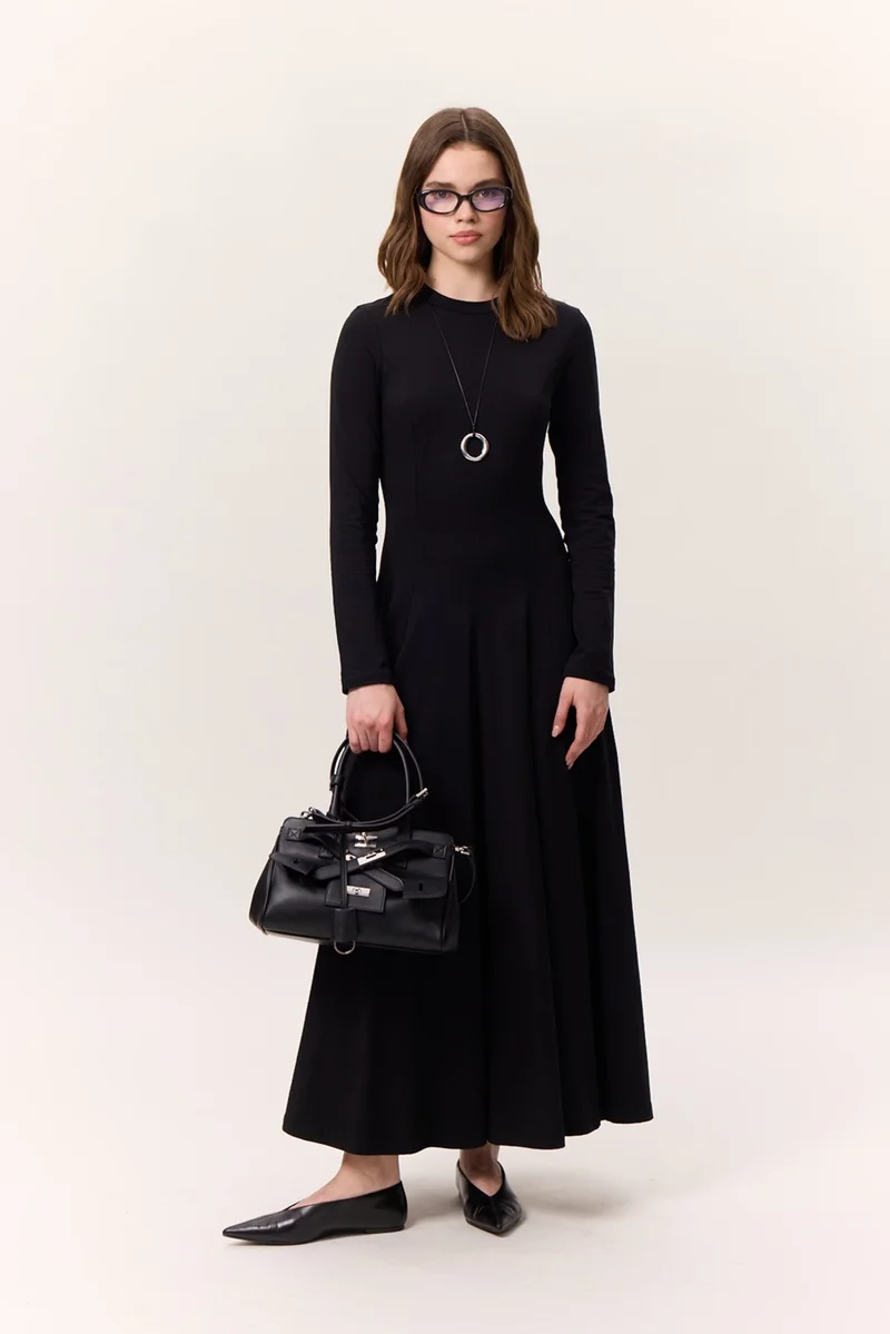 Manuka Fitted Bodice Dress