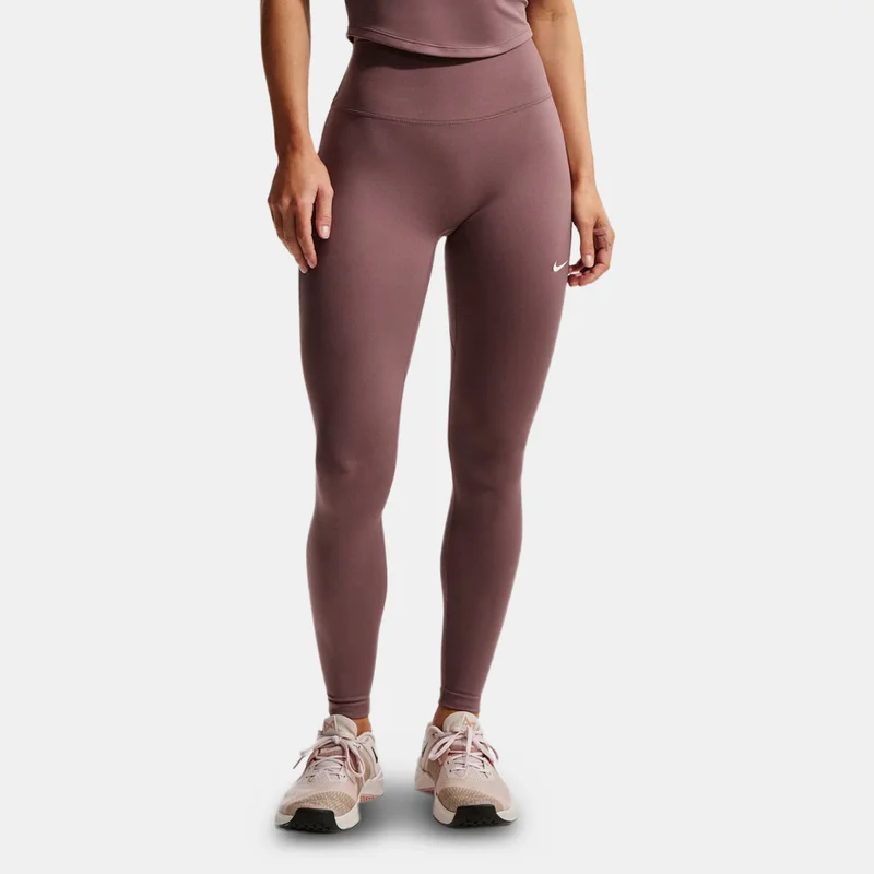 Nike Purple Women's One Dri-FIT Seamless Front Full-Length Training Leggings for Women | Best Price UAE