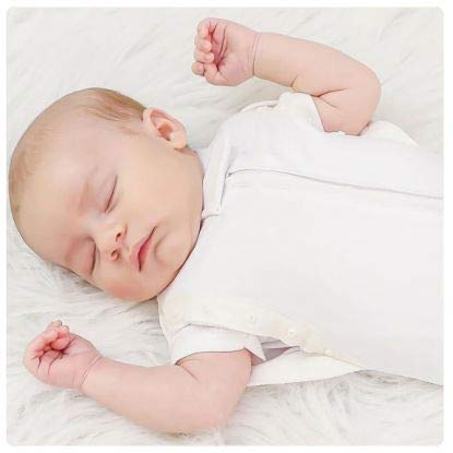 Woombie Convertible Baby Swaddle Blanket, Converts to Wearable Blanket for Babies Up to 3 Months, Stardust Elephant, 5-13 lbs, Gray - Image 5