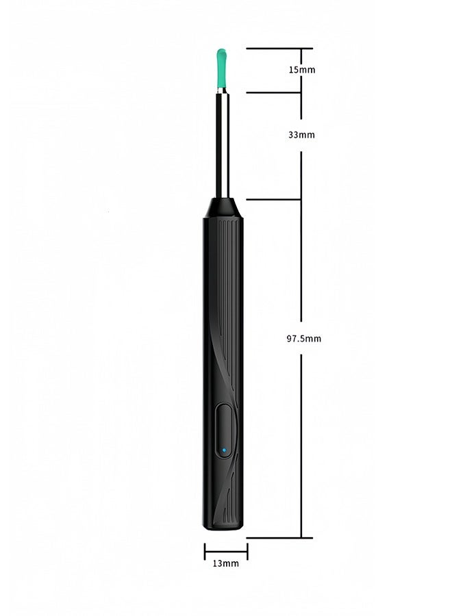 Generic Smart Ear Wax Removal Tool with Camera – Wireless Visual Otoscope Cleaner with 8 Picks & 6 Silicone Tips, Type-C Charging, App Connected for iOS Android  - Image 2