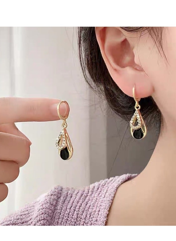 عام القرط الأسود الكريستال الذهبي - Image 4