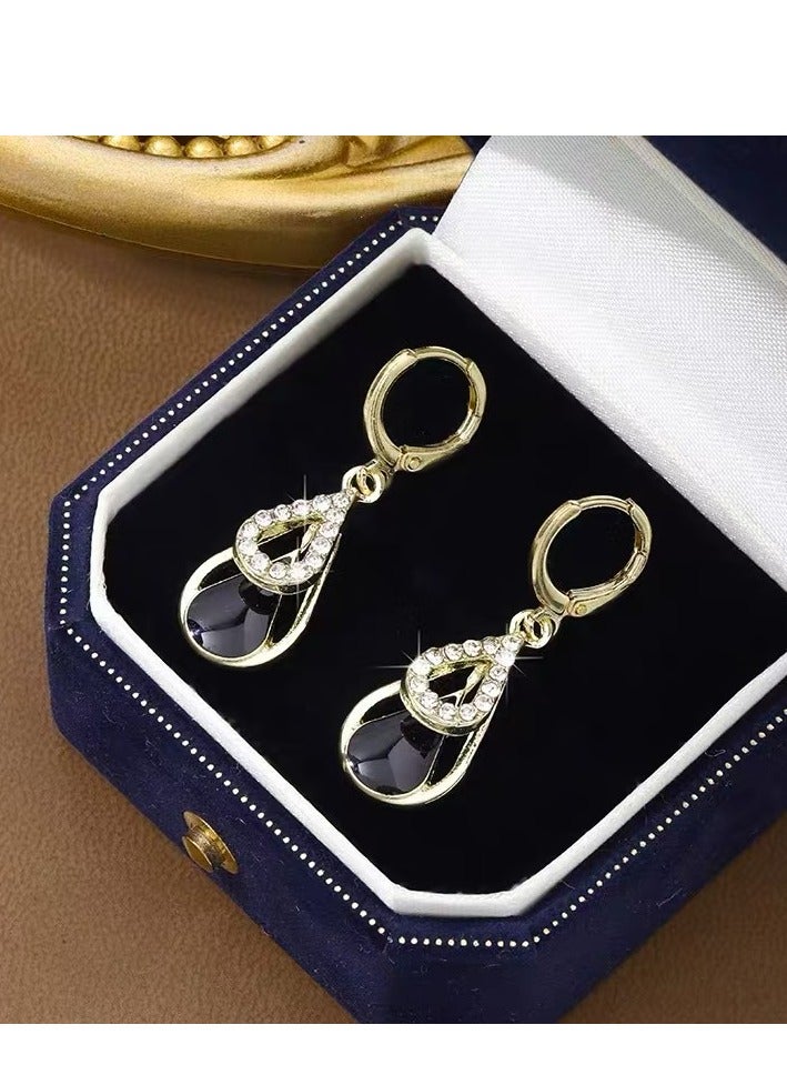 عام القرط الأسود الكريستال الذهبي - Image 3