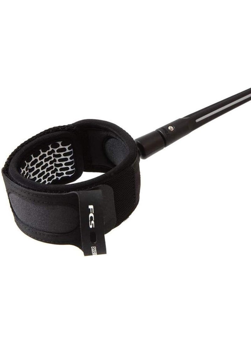 FCS FCS Comp Surfboard Leash  WhiteBlack  5  - Image 4