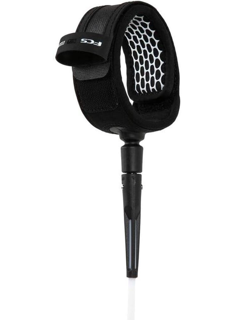 FCS FCS Comp Surfboard Leash  WhiteBlack  5  - Image 3