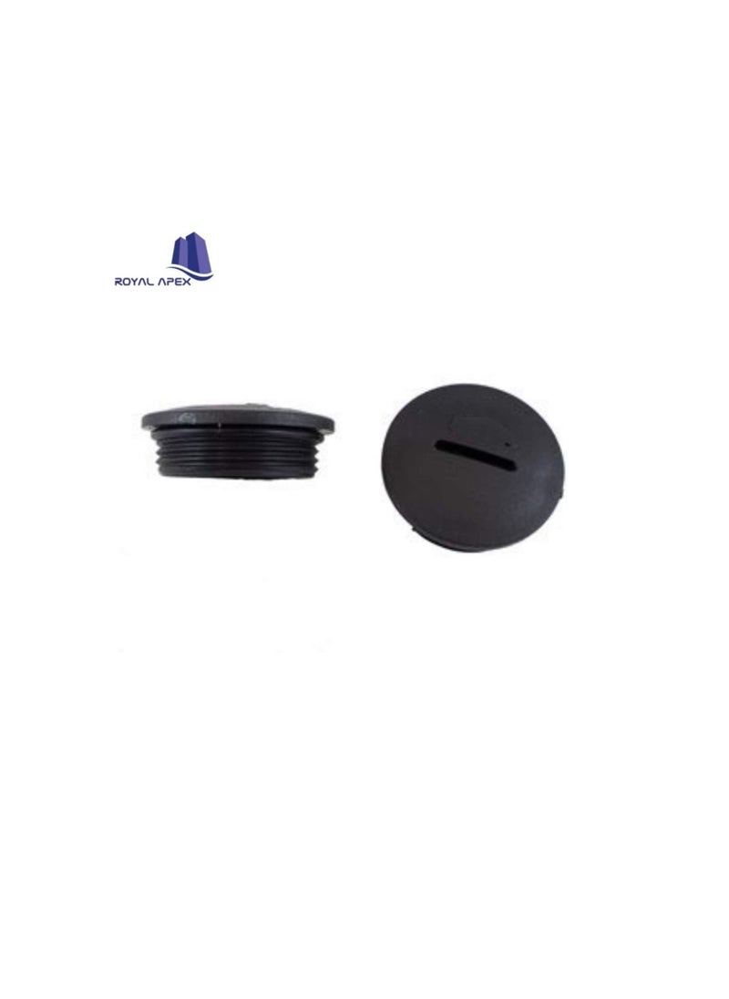 PVC PVC Screw Threaded Plugs Waterproof with O-Ring for Junction Box & Electrical Wiring Etc. (Pack of 25) (32mm - M32, Black)  - Image 2