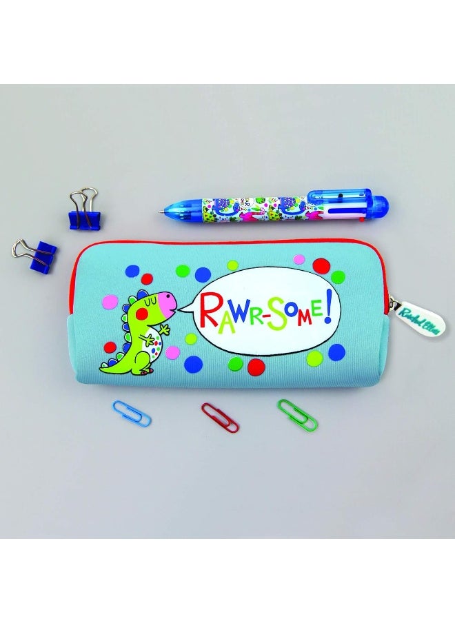 Rachel Ellen Rachel Ellen Neoprene Pencil Cases - Dinosaurs  - Image 3