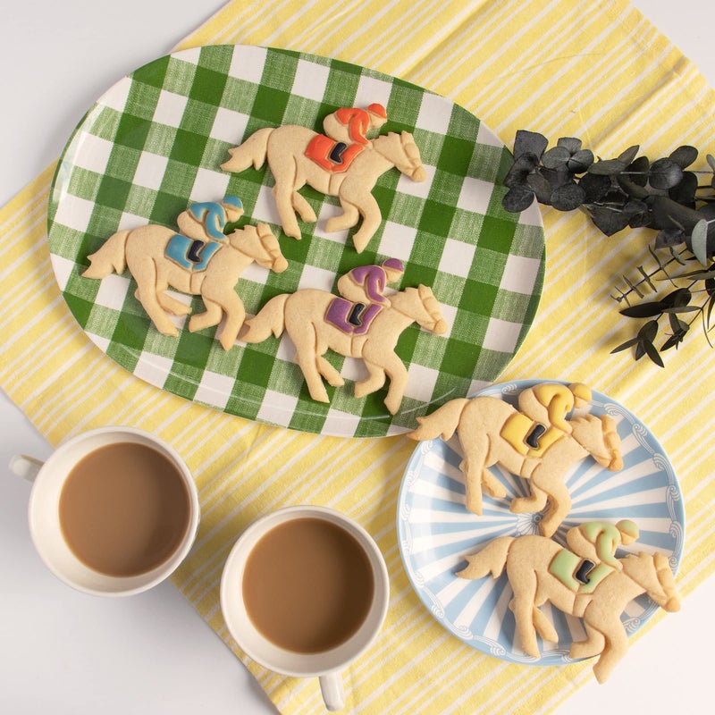 Bakerlogy Set of 2 Jockey cookie cutters (Designs: Jockey and Horse Shoe)  2 pieces - Bakerlogy - Image 4