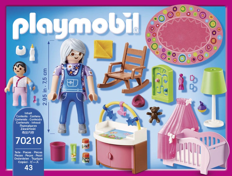 Playmobil طقم أثاث حضانة بلايموبيل - Image 4