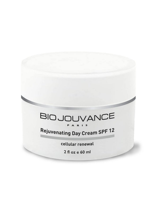 BIO JOUVANCE PARIS Rejuvenating Day Cream 2Oz / 60Ml For Mature/Sun Damaged Skin Antiaging Face Moisturizer Hydrating Lotion Daily Facial Skin Care Treatment Regimen Made In France  - Image 2
