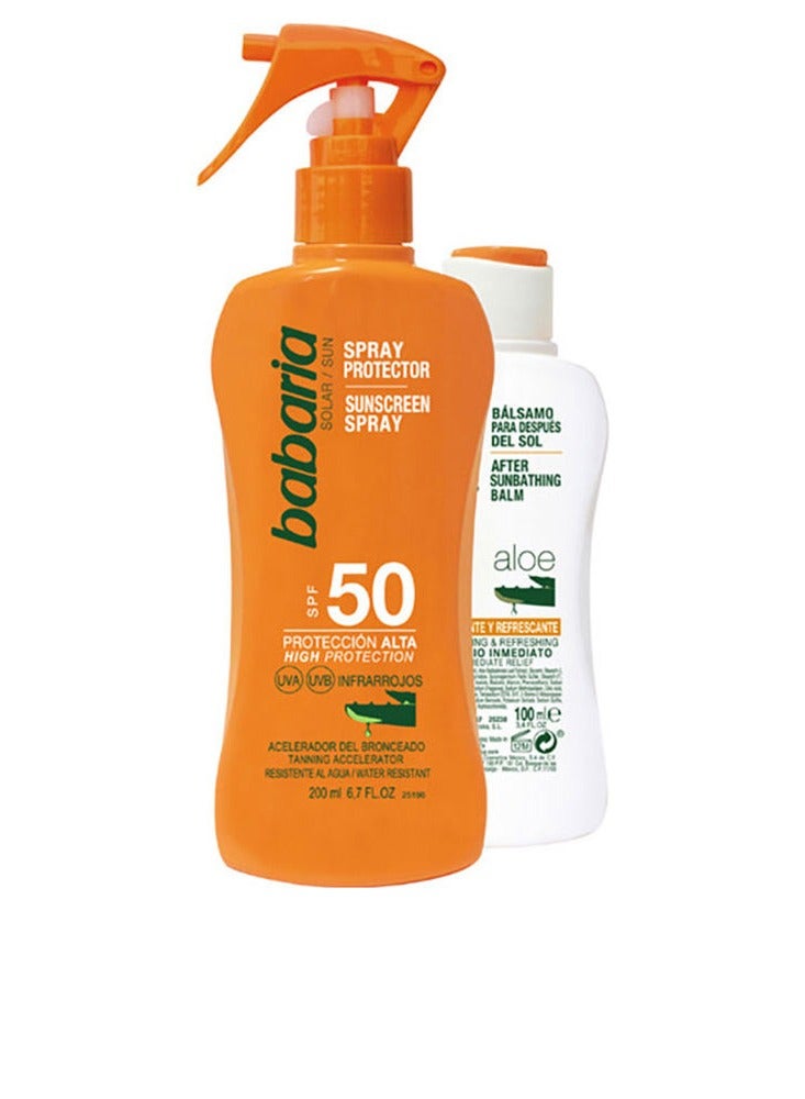 Babaria Sun Sunscreen Spray SPF30 Gift Set - Image 1