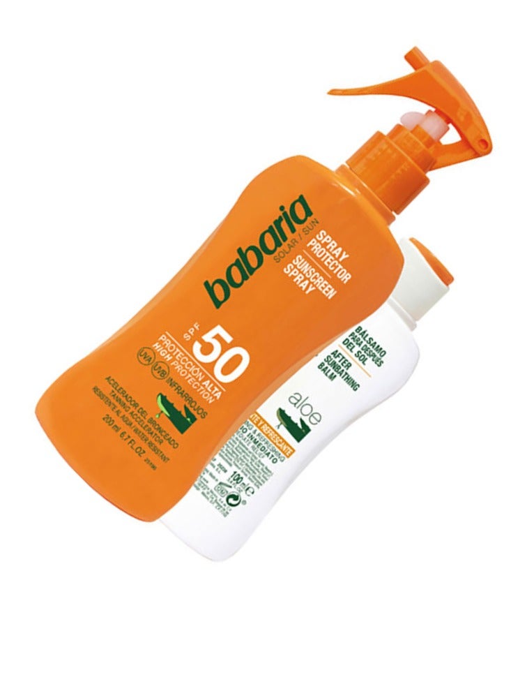 Babaria Sun Sunscreen Spray SPF30 Gift Set - Image 2