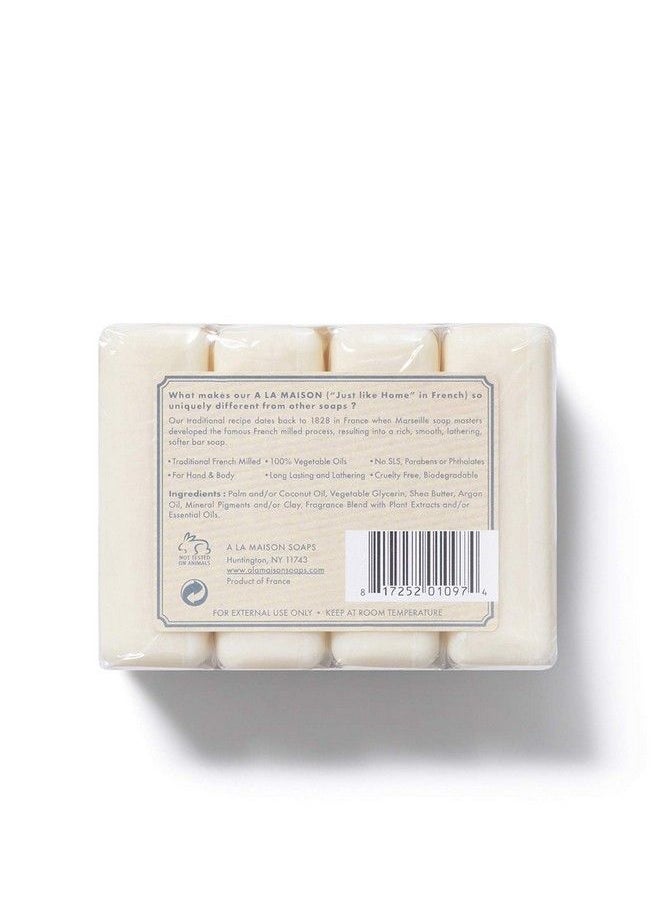 A La Maison Fresh Sea Salt Bar Soap Triple French Milled Natural Moisturizing Hand Soap Bar (12 Bars Of Soap 3.5 Oz)  - Image 5