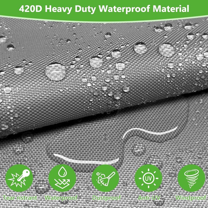 AKEfit Waterproof Tire Cover - Durable Oxford Polyester Storage Bag for Jeep, Trailer, RV, SUV, Truck - Image 5