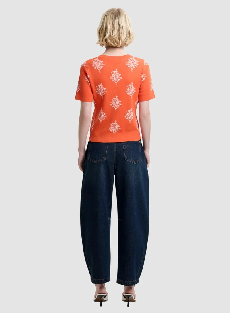 فرنش كونكشن Imelda Ditsy Floral Tee