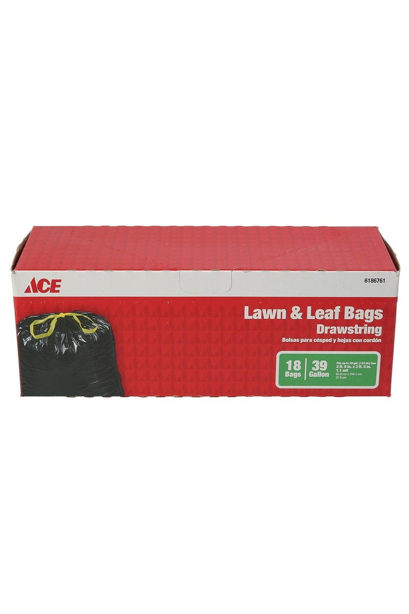 ACE ACE Lawn Bags in a Draw Box (39 Gal, Pack of 18)
