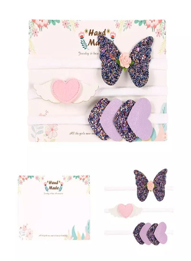 تراي جربي طوق رأس من قماش فائق النعومة للأطفال حديثي الولادة والفتيات الصغيرات، مقاس مثالي (عبوة من 3 قطع) - متعدد الألوان - Image 3