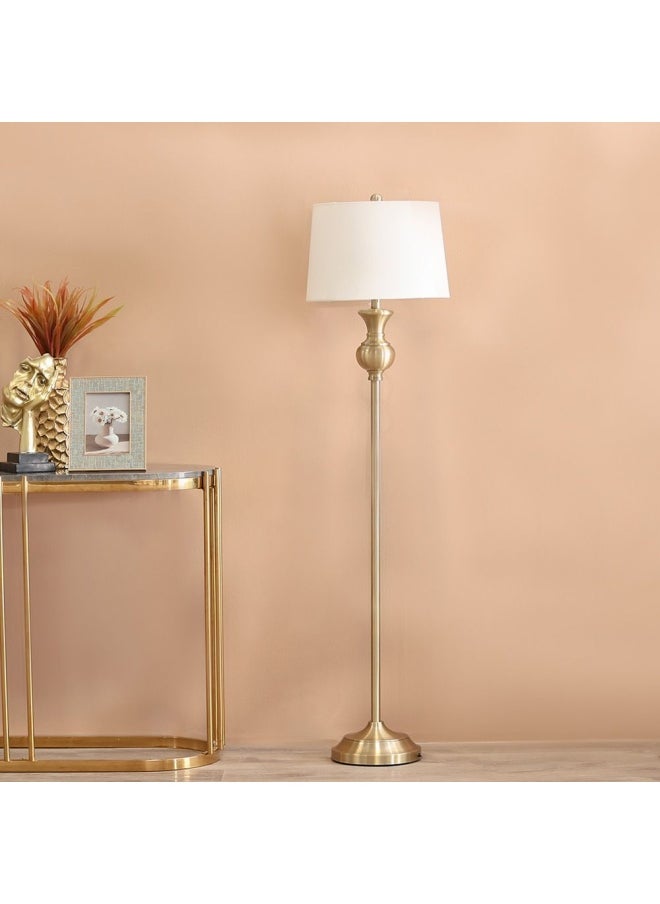 DANUBE HOME - Jonathan Metal Floor Lamp Antique Brass -Fl21323 - Image 1