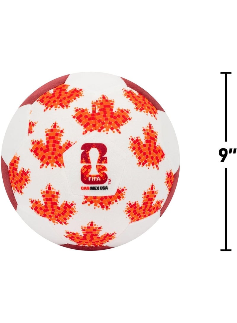 Squishmallows FIFA 9 inch Canada Plush Soccer Ball JPFI00041 - Image 5