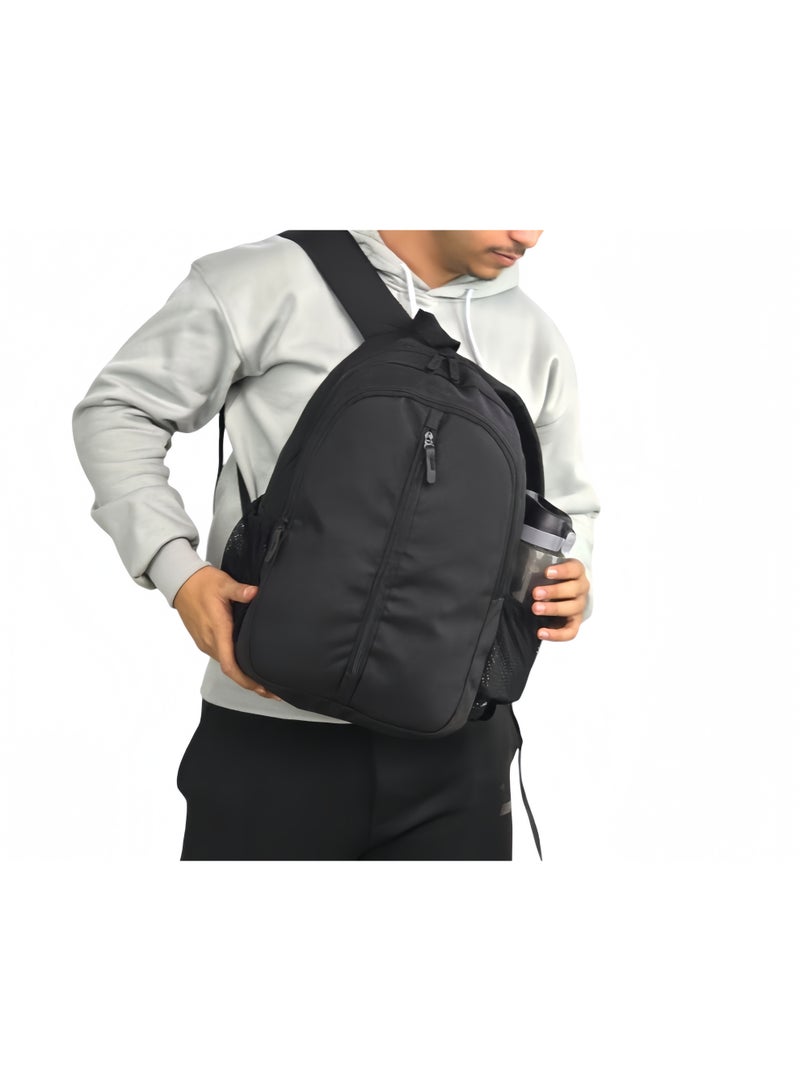 فورس حقيبة ظهر فورس بيسك للجنسين باللون الأسود - مقاومة للماء بالكامل - Image 3