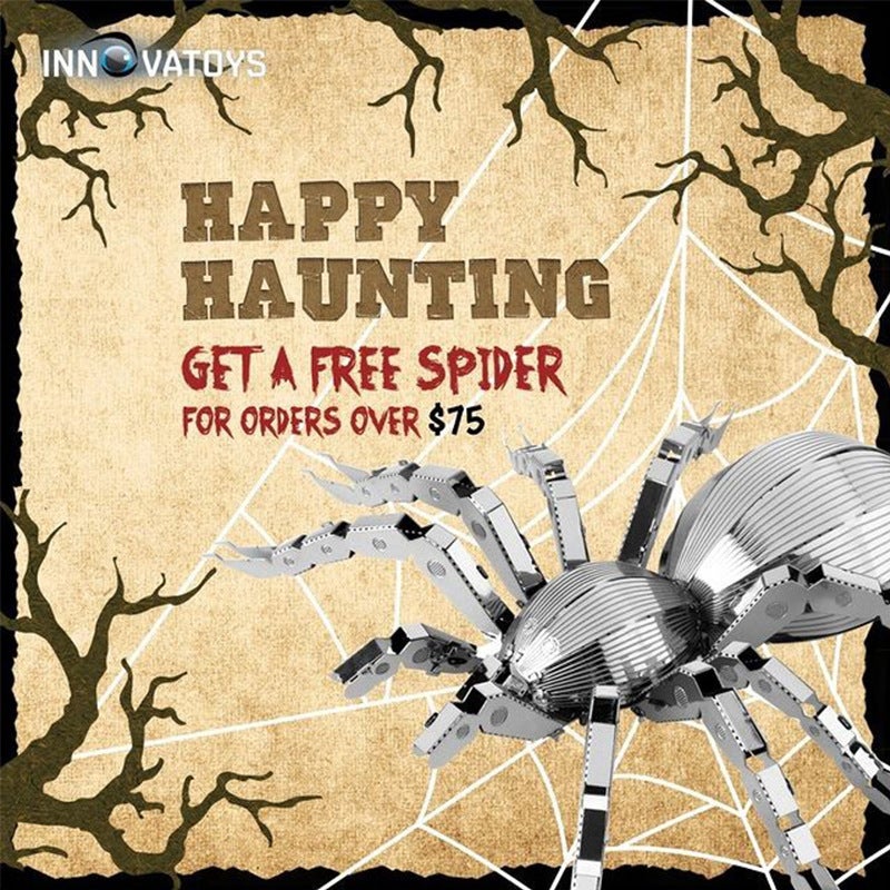Steel Magic Statue Machine Insect Series Love Metal Puzzle 3D Three-Dimensional Handmade Diy Assembly Model - Image 4