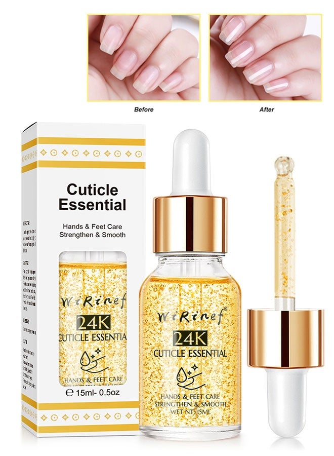 ويرينف زيت الأظافر الأساسي 15ml ، العناية باليدين والقدمين ، تقوية وسلسة ، تقوية قشرة الأظافر يزيل ترطيب وتغذية ، العناية بالأظافر - Image 1