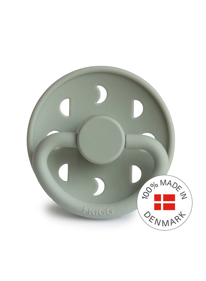 FRIGG Moon Phase Silicone Baby Pacifier 6-18M 1-Pack Sage Night - Size 2 - Image 3