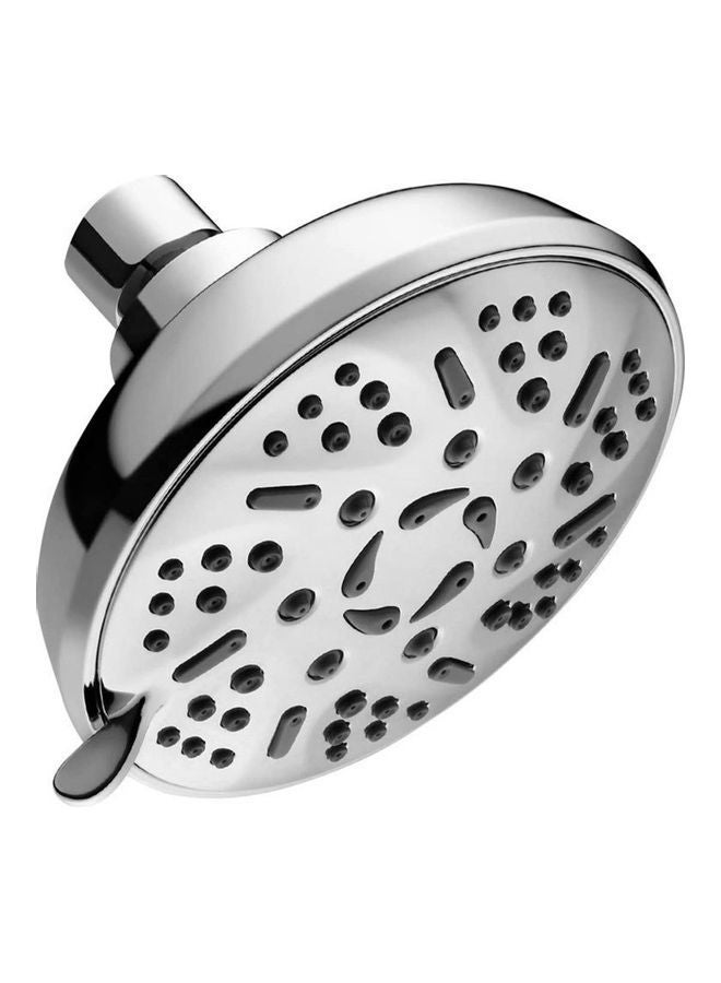 NIBEMINENT 9 Settings Rain Showerhead Silver/White 11 x 10.70 10.70cm - Image 1