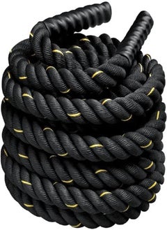 Generic HomeGym Battle Rope, 38MM Diameter Exercise Training Rope, Workout Ropes for Core Strength, Home Gym & Outdoor Workout (Sizes 15m)  - Image 1