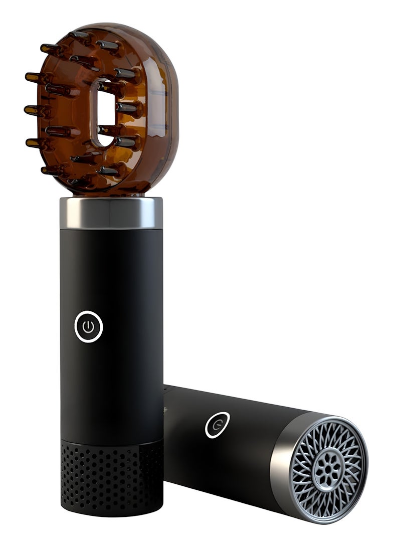 VENDIX Electric Bakhoor Burner Comb –2in1 Luxury Rechargeable Oud Diffuser Comb & Portable Incense Holder for Home, Car & Office | Arabic USB Smokeless Mabkhara - Image 1