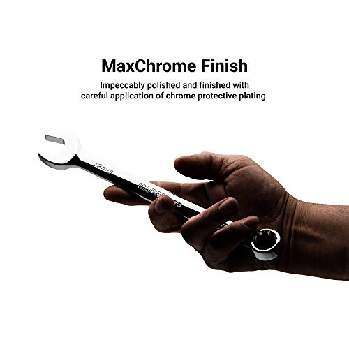 Capri Tools 13 mm Combination Wrench, 12 Point, Metric, Chrome (1-1313) - Image 2