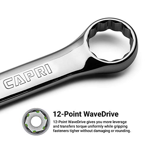 Capri Tools 13 mm Combination Wrench, 12 Point, Metric, Chrome (1-1313) - Image 4