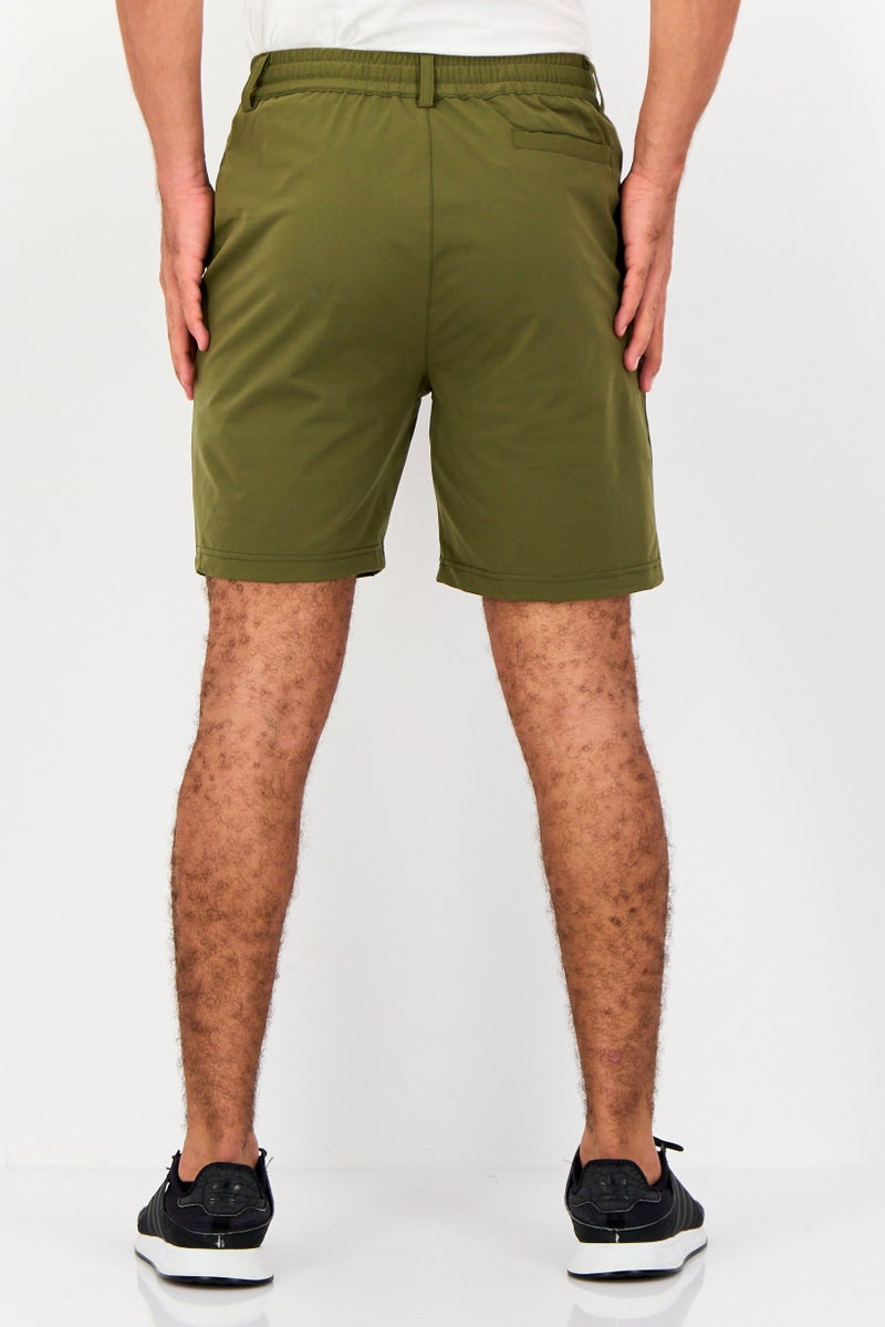 RBX Men Sportswear Fit Outdoor Shorts, Dark Olive - Image 4