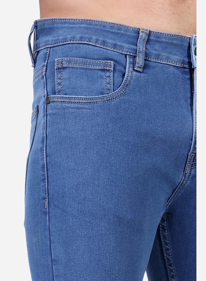 Stylox Mid Rise Plain Slim Fit Jeans - Image 5