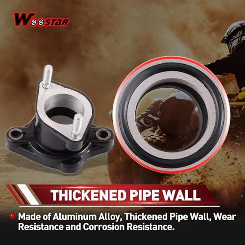 WOOSTAR 27mm Intake Manifold Pipe Replacement for CG 125cc 150cc 200cc Vertical Engine Roketa Sunl BMS JCL Jetmoto ATV 4 Wheeler Quad Dirt Pit Bike Go Kart - Image 5