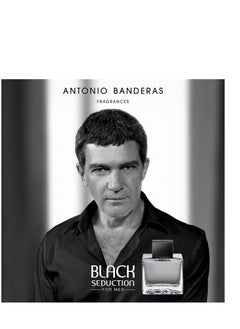Antonio Banderas Antonio Banderas Perfumes - Black Seduction - Eau de Toilette Spray for Men - Long Lasting - Elegant, Masculine and Sexy Fragance - Amber Woody Scent- Ideal for Special Events - 3.4 Fl Oz  - Image 5
