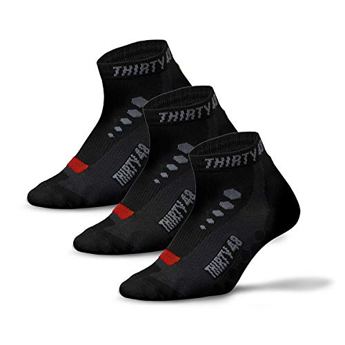 Thirty48 Low Cut Cycling Socks for Men and Women | Unisex Breathable Sport Socks - Image 1