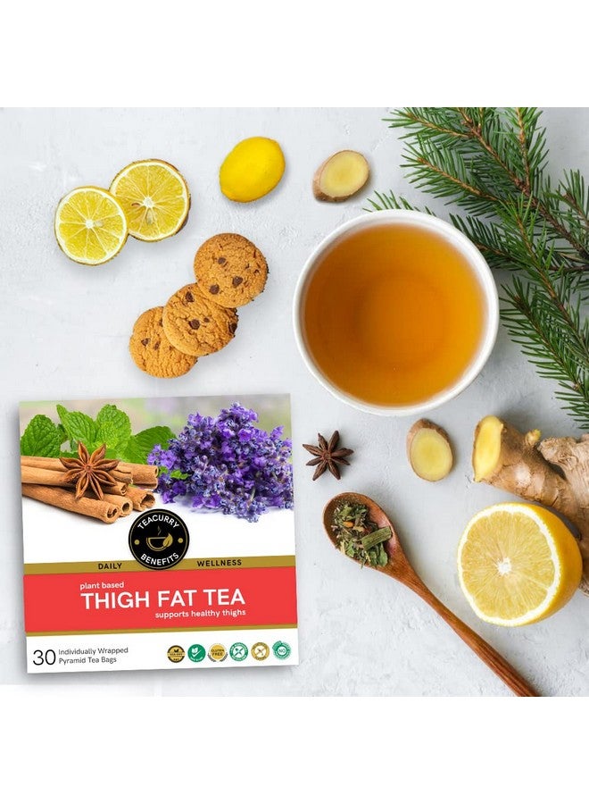 TEACURRY Thigh Fat Tea (2 Month Pack | 60 Tea Bags) - Reduce Thigh Fat For Men And Women - Image 3