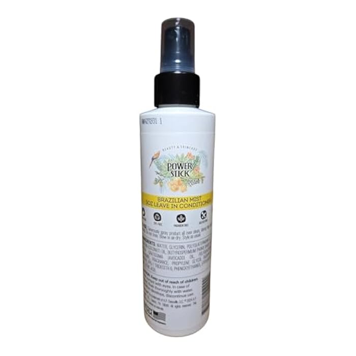 Power Stick for her Brazilian Mist Leave-in Conditioner, Notes of Pistachio & Salted Caramel, 5 fl oz, pack of 1 - Image 2
