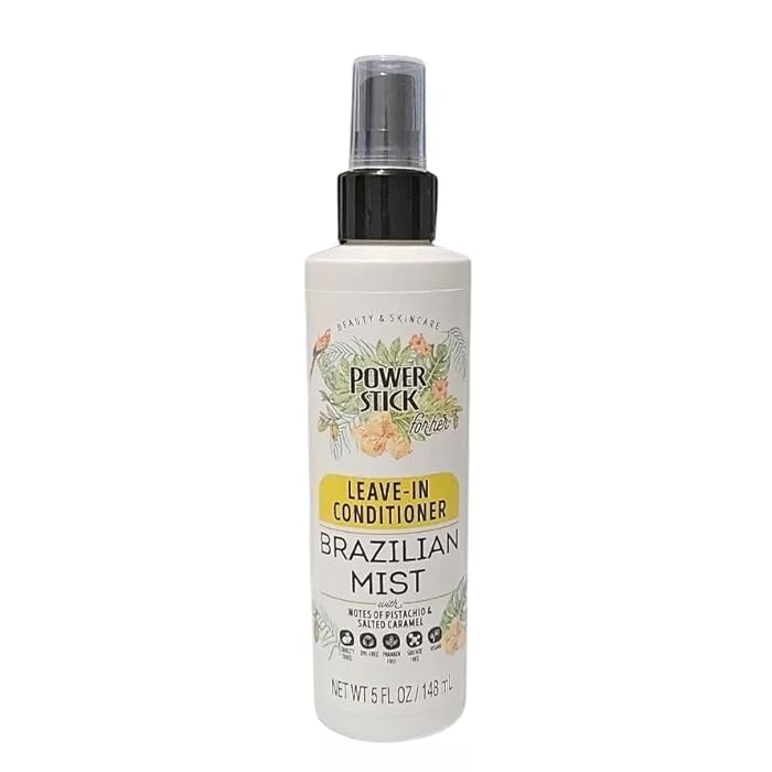 Power Stick for her Brazilian Mist Leave-in Conditioner, Notes of Pistachio & Salted Caramel, 5 fl oz, pack of 1 - Image 1
