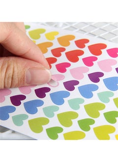 18 Sheets 1512 Pcs Colorful Heart Shape Self Adhesive Stickers For Scrapbooking And Kid Diy Arts Crafts (Hearts 18 Sheets) - pzsku/Z3E63885E8F94641F23D1Z/45/_/1720617629/ab7833a1-77f3-4405-9111-29fcadb3a68c