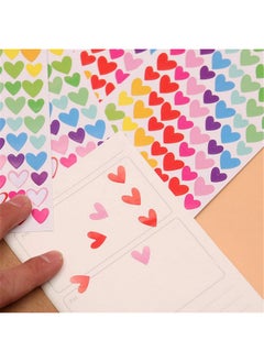 18 Sheets 1512 Pcs Colorful Heart Shape Self Adhesive Stickers For Scrapbooking And Kid Diy Arts Crafts (Hearts 18 Sheets) - pzsku/Z3E63885E8F94641F23D1Z/45/_/1720617630/a0611e8f-9968-419c-95a9-ac5822af1de8