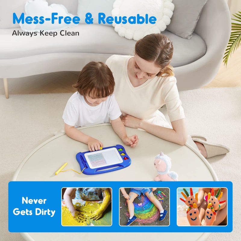 SGILE Drawing Board for Kids Light Blue - Image 5