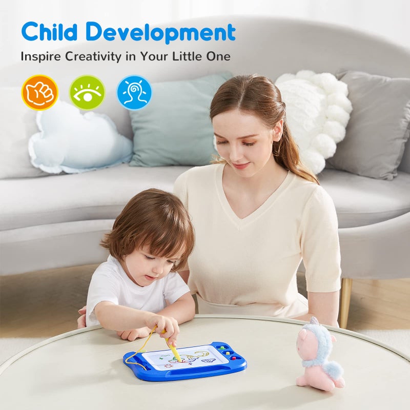 SGILE Drawing Board for Kids Light Blue - Image 3